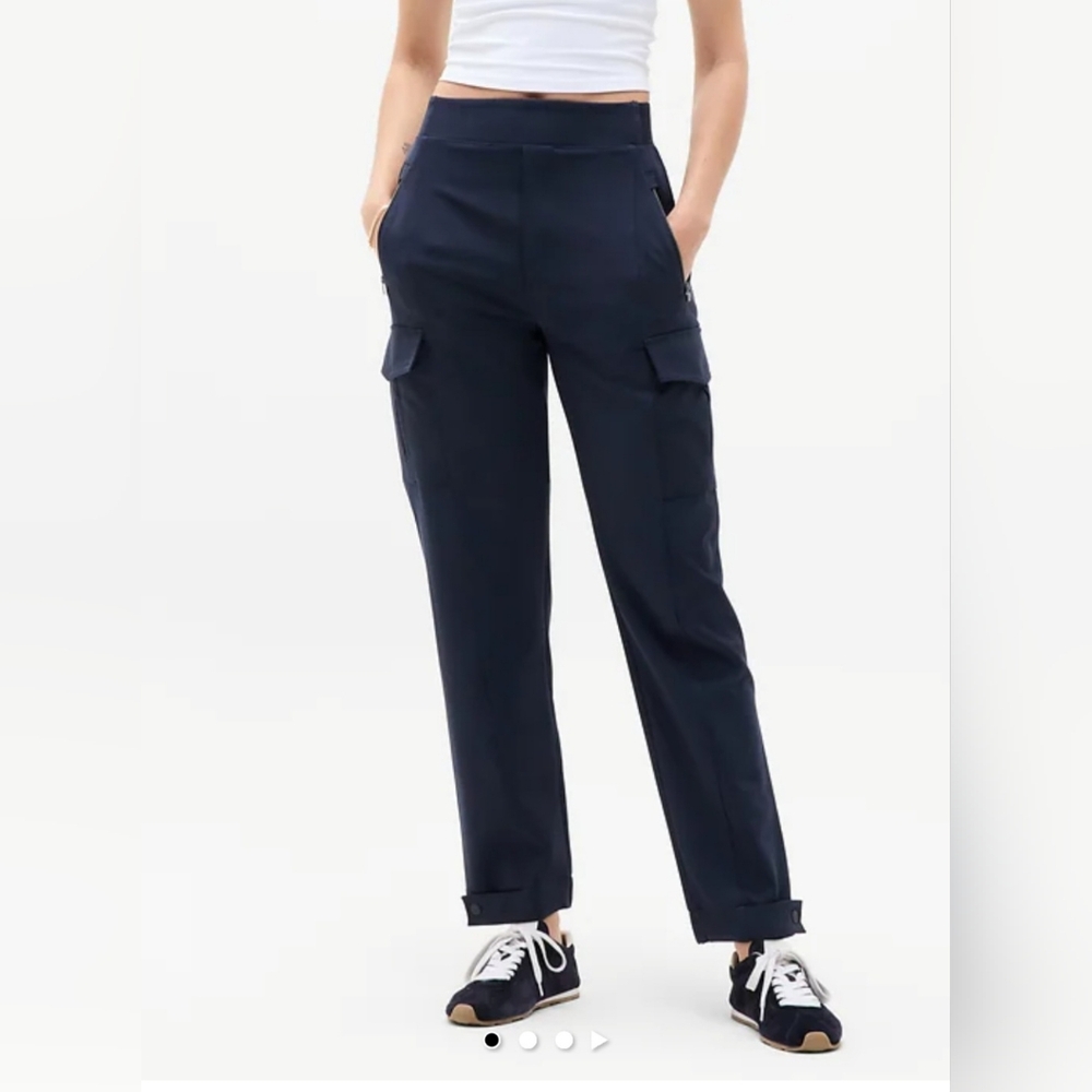 Athleta PantsEndless High Rise Cargo PantTextured, stretch fabric in a taper